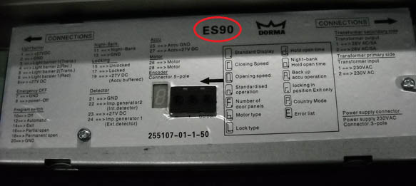 多瑪ES 90 Easy自動(dòng)門(mén)控制板真假對(duì)比