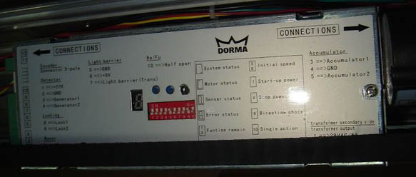多瑪ES 90 Easy自動(dòng)門(mén)控制板真假對(duì)比門(mén)